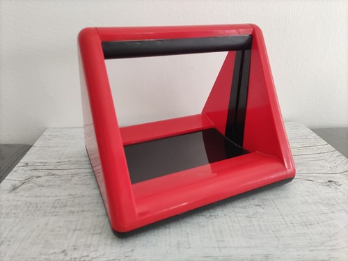 Portatovaglioli rosso nero - rosso,
