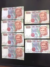 1000 mille lire Montessori