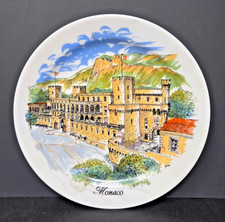 Piatto souvenir Monaco tondo