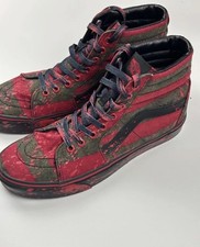 VANS House of Terror x Sk8-Hi Nightmare on Elm Street Freddy Krueger uk8