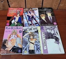 Used BL Manga Lot of 6 Books