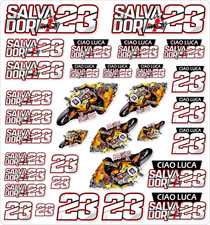 Luca Salvadori 23 moto adesivo