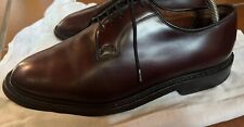 CHURCH'S Derby Burgundy USATE 40 Eu/6,5 G UK scarpe UOMO shoes
