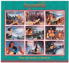 DISNEY Guyana Yvert 3824/32