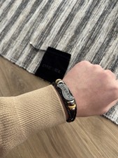 Bracciale vintage diesel pelle - vintage,