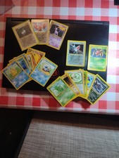 lotto carte pokemon vintage Acquapolis, Neo Genesis, Neo Discovery