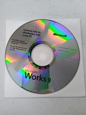 Microsoft Works 9 Software