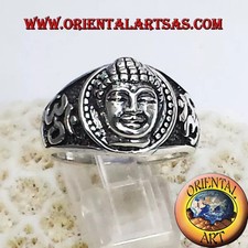 Anello Testa di Buddha e