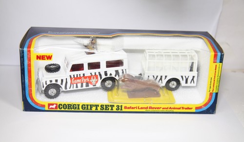 Corgi gift set safari land - corgi,
