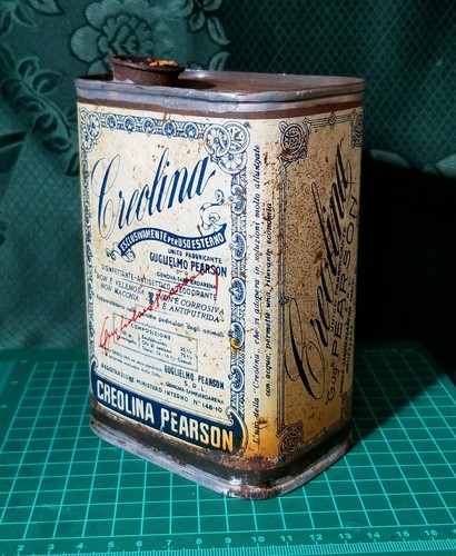 Barattolo latta creolina - in,