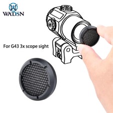 Tactical G33 G43 Scope Killflash lente di ingrandimento rete metallica obiettivo RedDot copricapo
