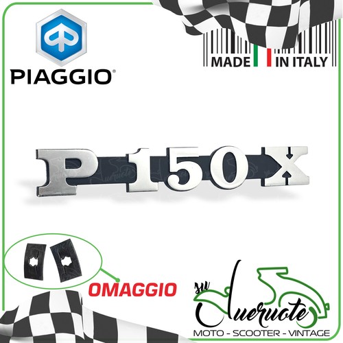 Targhetta laterale cofano - laterale,