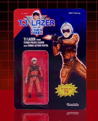 Lazer action figure - lazer,