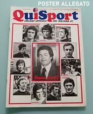Qui Sport n° 14 rivista ufficiale Bologna FC Calcio 15 luglio 1976 + poster