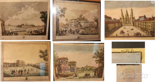 Stampe vecchia milano - stampe,