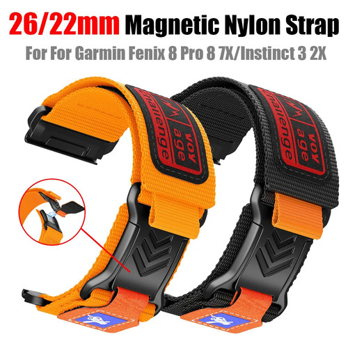 Cinturino nylon magnetico