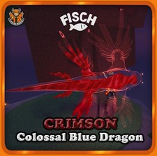 [FISCH] Il Drago Blu Colossale Cremisi - [NUOVO ESOTICO]