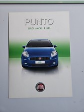 Depliant Bifacciale Fiat Punto Gpl