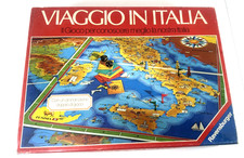 VIAGGIO IN ITALIA GIOCO IN SCATOLA RAVENSBURGER PRIMA EDIZIONE 1988 VINTAGE