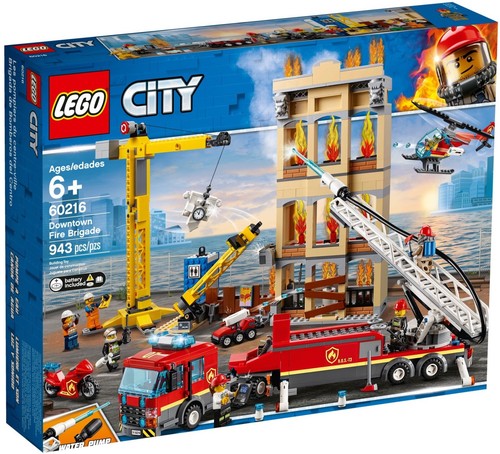 Lego city downtown - lego, fire