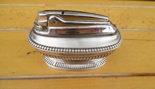 Accendino Ronson Da Tavolo argentato perfetto stato 