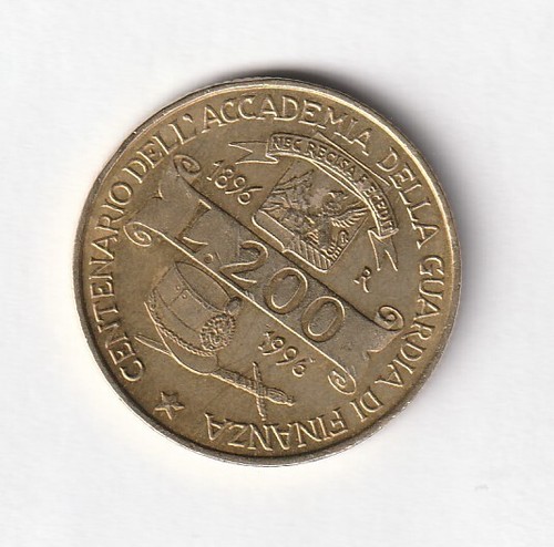 Italia 200 lire accademia - 200,