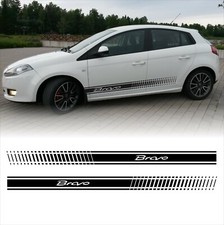 Fasce adesive laterali per Fiat Bravo Auto Tuning Sport esterni auto e accessori