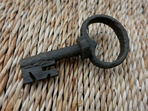 Antico lucchetto vintage epoca