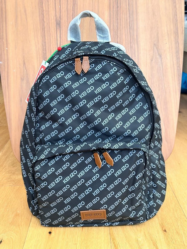 Zaino con logo kenzo nero - logo,