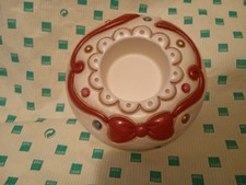 Porta candela Porta Tea Light Fiocco Natale Thun Thun