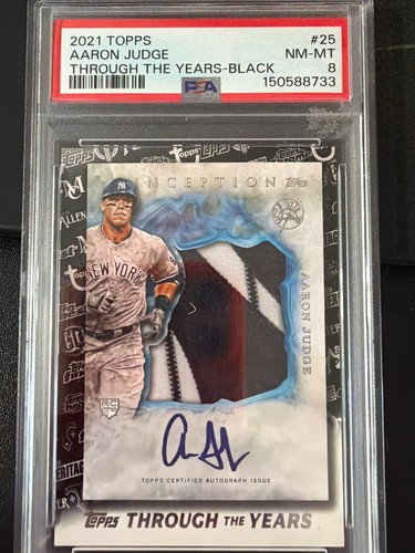 2017 topps inception - topps, aaron