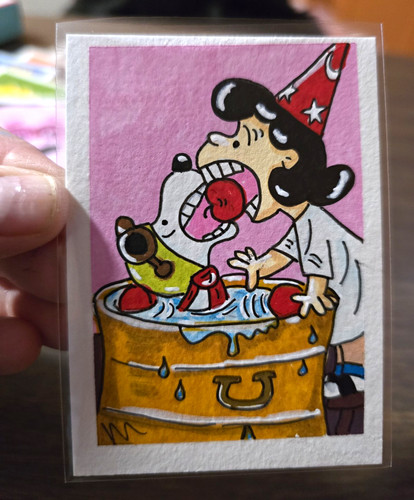 Aceo carta collezionabile - carta,