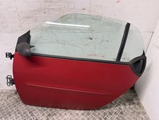 B3322 Porta anteriore sinistra Smart Fortwo 450 rossa usata completa alzavetro