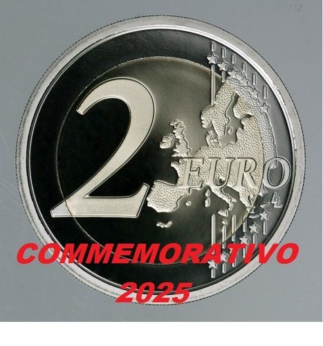 2025 euro commemorativi - 2,