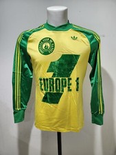 Maglia calcio storica Nantes vintage shirt stagione 1978/79 Europa1 originale 