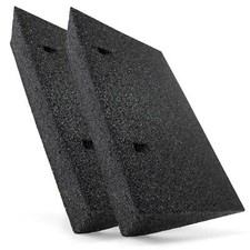 2 rampe per auto in gomma nere