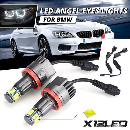 120w led angel eyes - h8,
