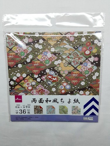 Daiso carta chiyogami stile - daiso,
