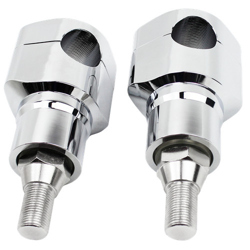 Chrome riser kit for - 2.5”,