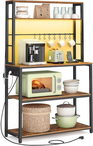 Scaffale cucina con led - scaffale,