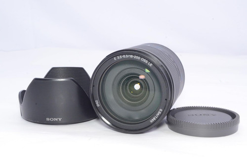 Sony 200 5 6 - e, f3.5-6.3