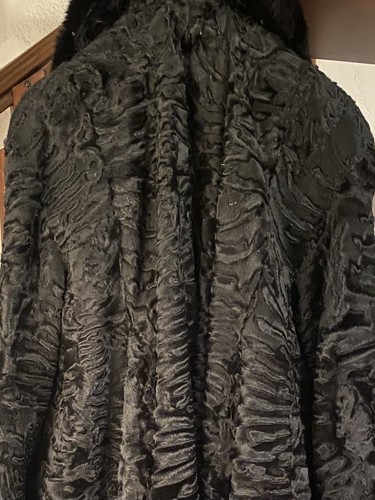 Pelliccia breitschwanz nera - di,