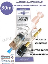 POTENZIATORE CONDIZIONATORE CLIMATIZZATORE AUTO FURGONE TRATTORE GAS R134A R134A