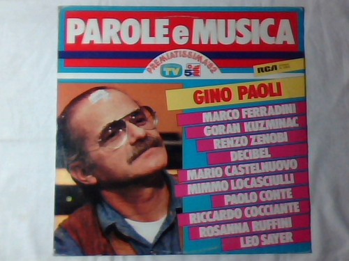 Parole musica gino paoli - parole,