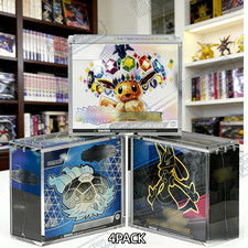 4PCS Pokemon ETB Display Case