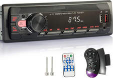 Autoradio Bluetooth, Stereo Auto Bluetooth, 1 Din Radio Auto Autoradio Vintage S