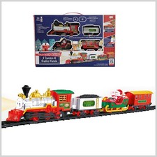 TRENINO DI BABBO NATALE LUCI