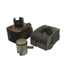 Ricambio kit CILINDRO e PISTONE diametro 38 ORIGINALE Per PIAGGIO SI 50 Usato