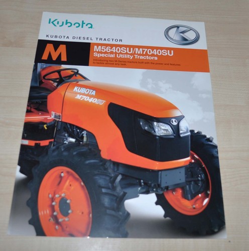 Brochure giapponese trattore