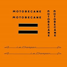 Motobecane Le Champion Adesivi